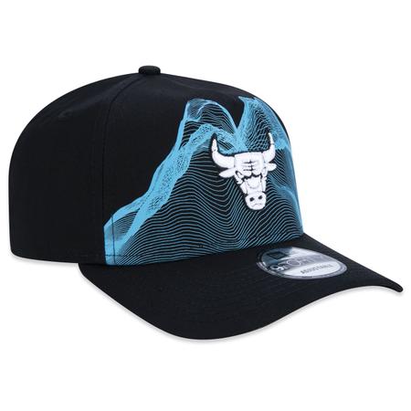 Imagem de Bone New Era 9FORTY A-Frame NBA Chicago Bulls Tecnologic Aba Curva