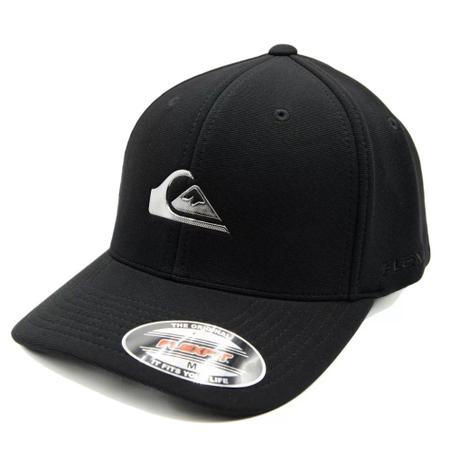 Imagem de Bone quiksilver original chrome welding logo preto