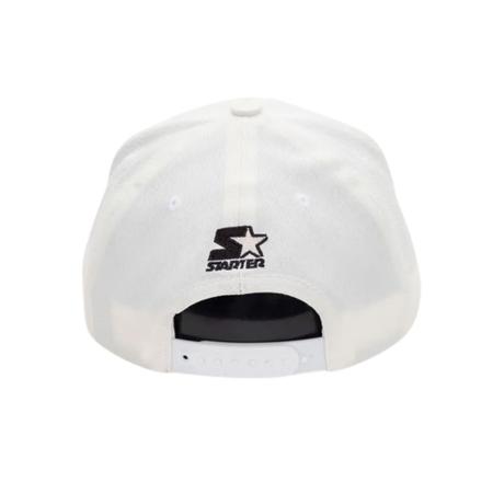 Boné Starter Snapback Aba Curva Off White A229A Imagem de Boné Starter Snapback Aba Curva Off White A229A
