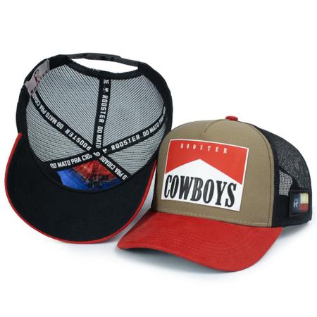 Imagem de Boné Trucker Country Cowboy Aba Curva Telinha