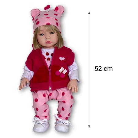 Boneca Adora Barata Reborn 49 cm Magazine Luiza - Cegonha Reborn Dolls -  Bonecas - Magazine Luiza