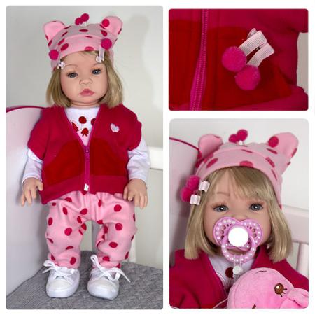 Roupa boneca reborn adora doll - conjunto cat - casinha 4 - Roupa de Boneca  - Magazine Luiza