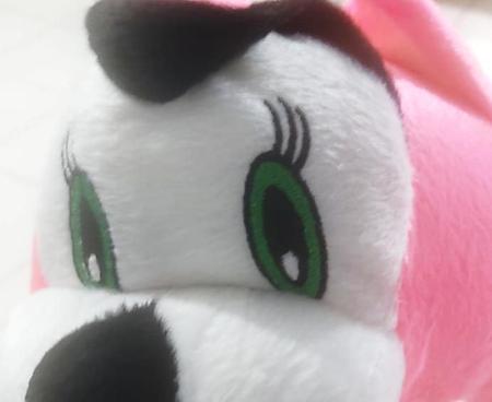 Amy Rose - Personagem do Sonic em Pelúcia - 26 Centímetros