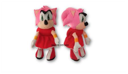 Amy Rose – Personagem do Sonic em Pelúcia – 26 Centímetros – Maior Loja de  Brinquedos da Região