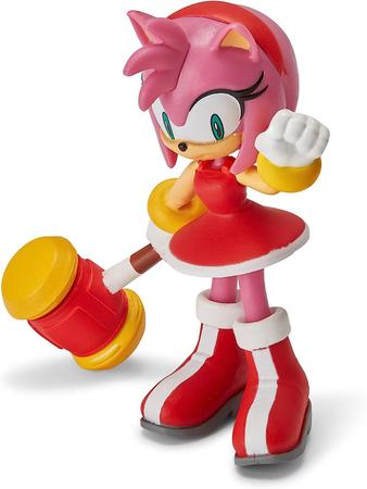 Sonic figura caudas amy rosa ação figurinhas filme jogo ação figurinhas  bonecas colecionáveis crianças ouriço brinquedo