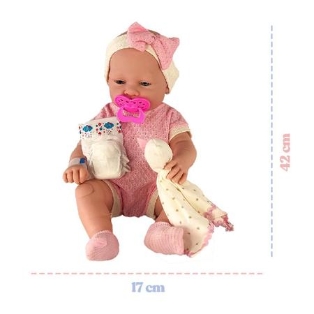 Boneca Bebê Anjo Collection com Shortinhos Anjo 2226 - freitasvarejo