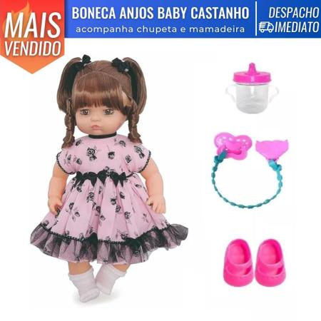 Boneca Bebê Anjo Collection com Shortinhos Anjo 2226 - freitasvarejo