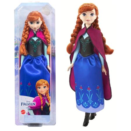 Boneca original da disney, 33cm, boneca frozen, elsa, anna