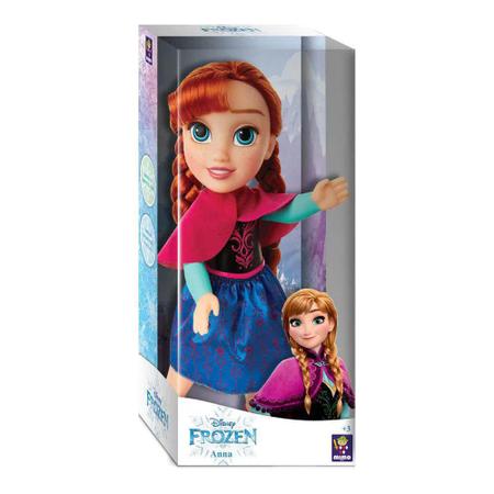 Boneca Frozen - Princesa Luxo Anna 35Cm C/Patins - MP Brinquedos