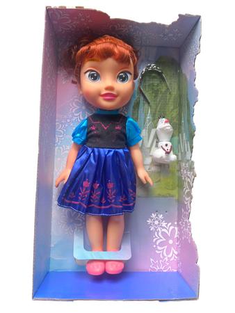 Boneca Frozen - Princesa Luxo Anna 35Cm C/Patins - MP Brinquedos