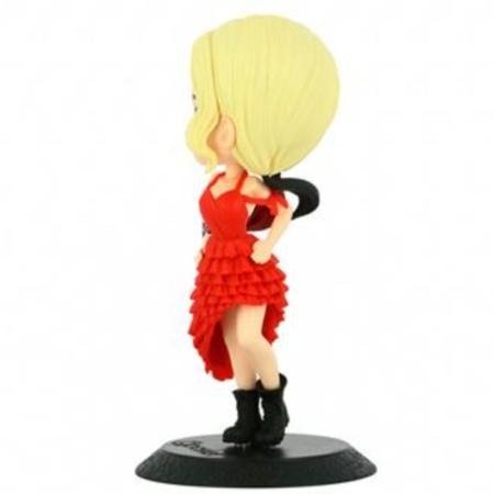 Boneca Arlequina 14cm - Harley Quinn Dc - Colecionável