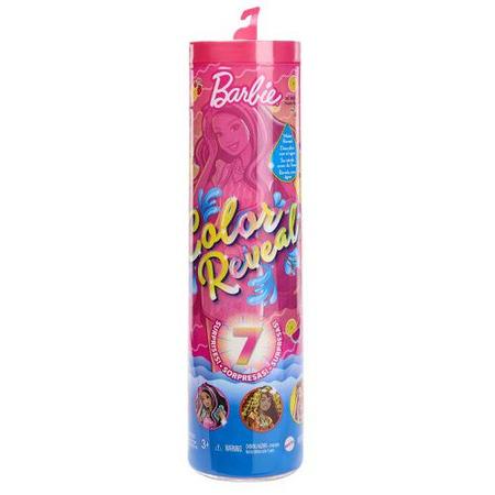 Imagem de Boneca Articulada Barbie Color Reveal 7 Surpresas Série Frutas Doces - Mattel - HLF83