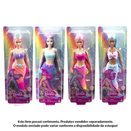 Barbie Sereia Dreamtopia Articulada-Mattel