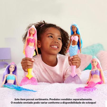 Boneca Articulada - Barbie Dreamtopia - Sereia com Luzes