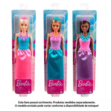 Boneca Barbie Fantasia Princesa Sortida - Mattel