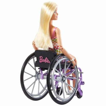 Imagem de Boneca Articulada - Barbie Fashionista - Cadeira de Rodas - 194 - Mattel