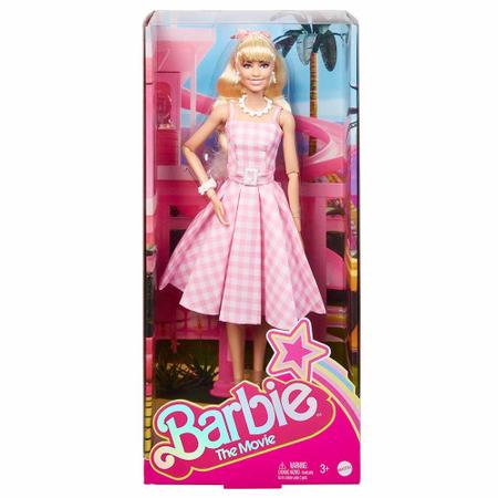 Boneca Articulada - Barbie Filme - Vestido Xadrez Rosa - Mattel - Bonecas -  Magazine Luiza