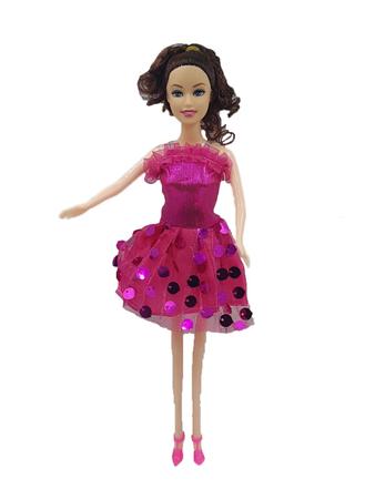 Boneca Barbie Closet Guarda Roupa De Luxo Roxo Com Boneca