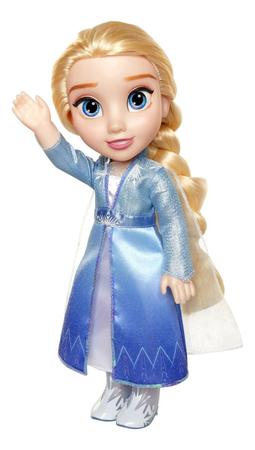 Boneca de Luxo - 37 Cm - Disney - Frozen 2 - Elsa - Mimo