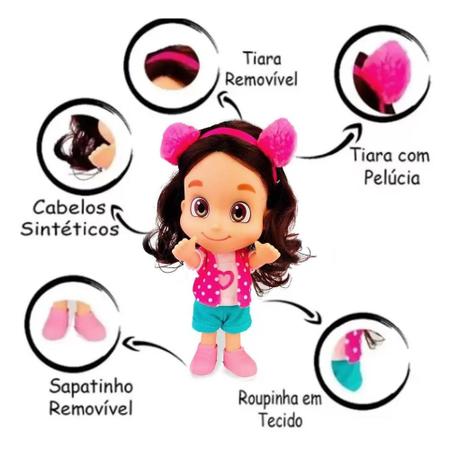 Imagem de Boneca Articulada Maria Clara Youtuber Baby Brink 1040