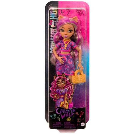 Boneca Articulada - Monster High - Clawdeen - Mattel Imagem de Boneca Articulada - Monster High - Clawdeen - Mattel
