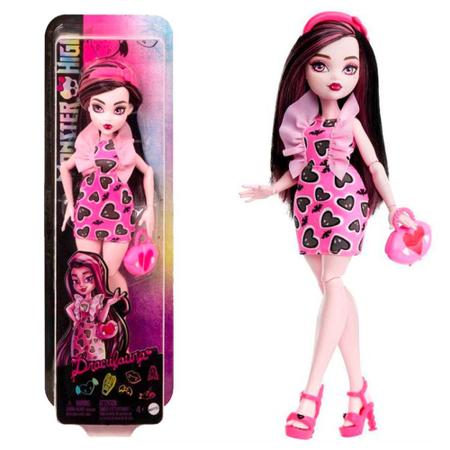 Boneca Articulada - Monster High - Draculaura - Mattel Imagem de Boneca Articulada - Monster High - Draculaura - Mattel