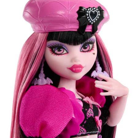 Boneca Articulada com Acessórios - Monster High - Draculaura - Mattel