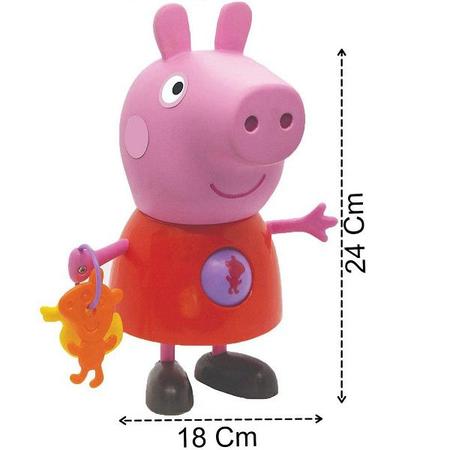 Imagem de Boneca Articulada Peppa PIG de Atividades ELKA 1097