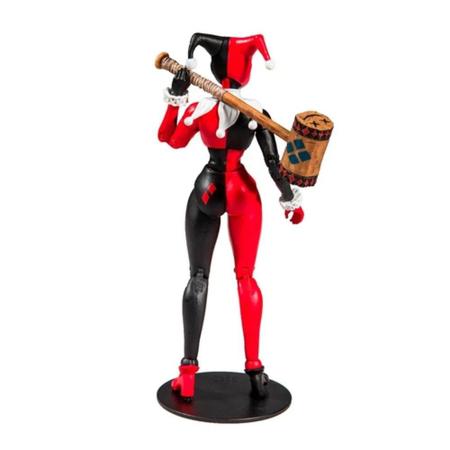 Boneca Dc Multiverse Harley Quinn Arlequina Articulada Fun