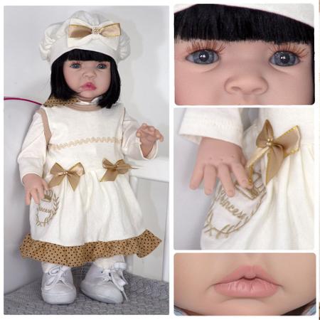 Boneca Menina 52 cm Magazine Luiza - Cegonha Reborn Dolls - Boneca Reborn - Magazine  Luiza