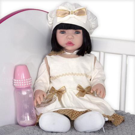 Bebe Boneca Reborn Enviamos Hoje Magazine Luiza - Cegonha Reborn Dolls - Boneca  Reborn - Magazine Luiza