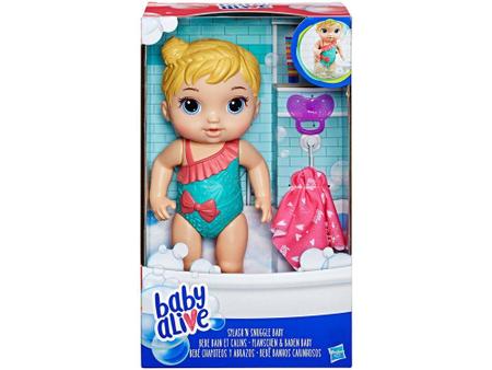 Imagem de Boneca Baby Alive Banhos Carinhosos com Acessórios - Hasbro