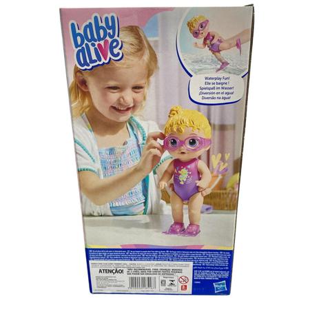 Imagem de Boneca Baby Alive Bebê Piscina Loira Hasbro