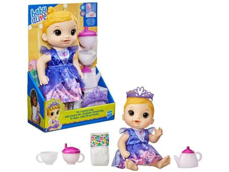 Imagem de Boneca Baby Alive Chá de Princesa Loira - com Acessórios Hasbro