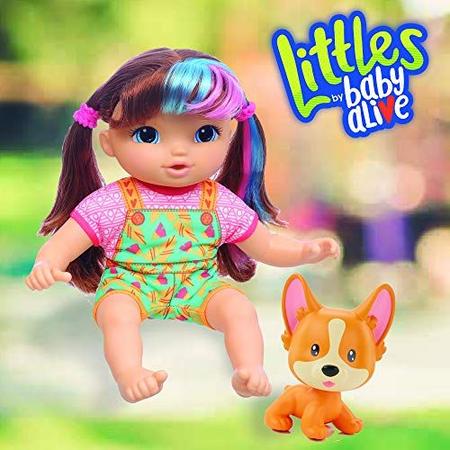 Boneca Baby Alive Littles, Fantasy Styles Squad Doll, Little Harlyn, acessórios de safári, brinquedo de cabelo castanho Imagem de Boneca Baby Alive Littles, Fantasy Styles Squad Doll, Little Harlyn, acessórios de safári, brinquedo de cabelo castanho