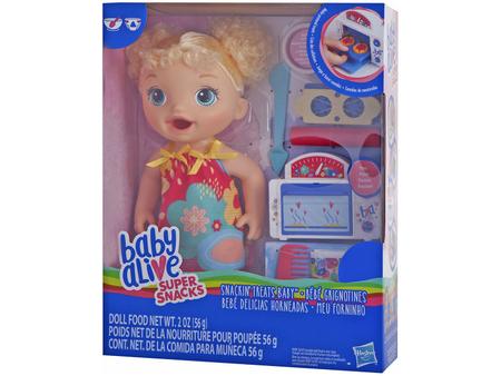 Boneca Baby Alive Meu Forninho Loira com Acess rios Hasbro