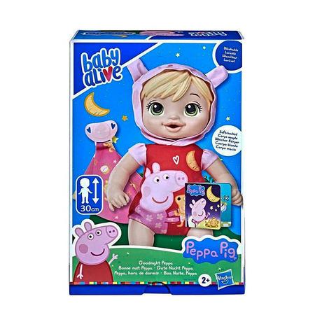 Boneca Baby Alive Boa Noite Peppa Pig Roupa De Dormir Loira - Alfabay -  Cubo Mágico - Quebra Cabeças - A loja de Profissionais e Colecionadores!