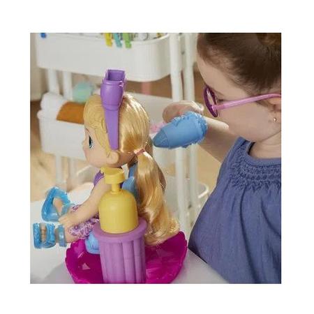 Boneca Baby Alive Sudsy Styling Loira Salão de Beleza de Espuma Hasbro -  Fátima Criança