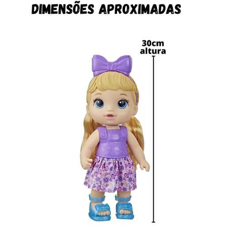 Boneca Baby Alive Sudsy Styling Loira Salão de Beleza de Espuma Hasbro -  Fátima Criança