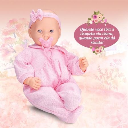 Imagem de Boneca Baby By Roma Choro Estilo Reborn - Roma Brinquedos