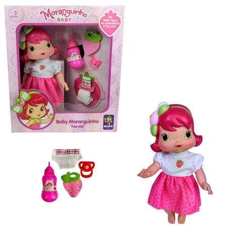 Baby Moranguinho Petite Com Acessórios Mimo Toys