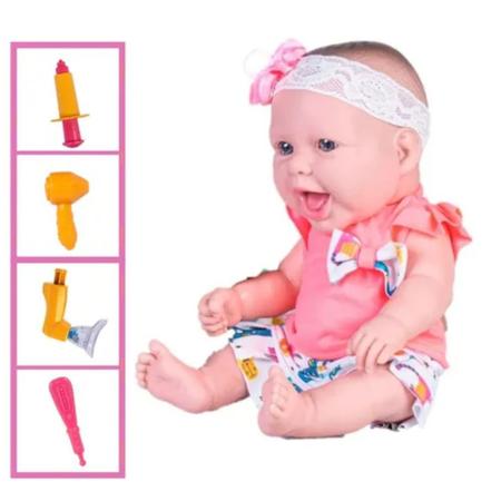 Boneca Bebe Reborn Ninos Cotiplas 38cm - Bonecas - Magazine Luiza