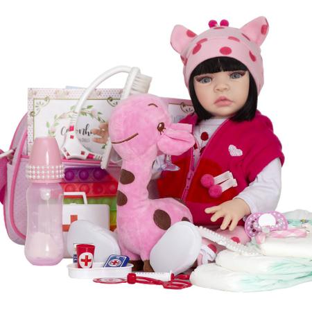 Boneca com Bolsa Maternidade Magazine Luiza Enviamos Hoje - Cegonha Reborn  Dolls - Boneca Reborn - Magazine Luiza