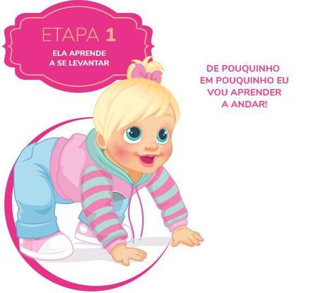 Boneca Interativa Baby Wow Malú Br580 Multikids 43,3cm - Bonecas