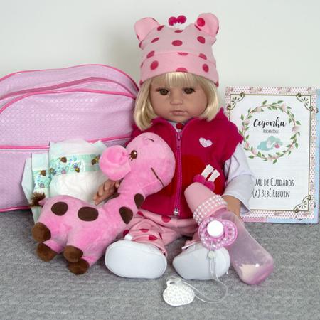 Boneca Loira Bebe Reborn na Magazine Luiza - Cegonha Reborn Dolls - Bonecas  - Magazine Luiza