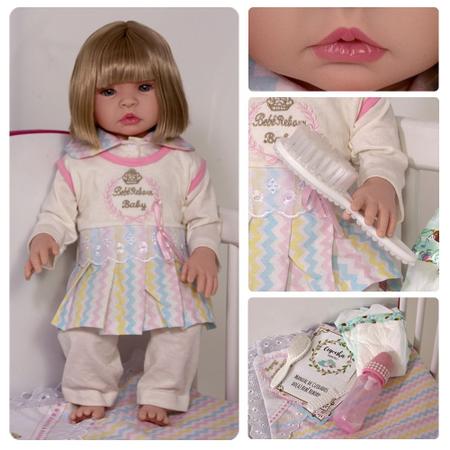 Boneca Bebe Realista Semelhante Reborn Barata 17 acessórios - Cegonha Reborn  Dolls - Bonecas - Magazine Luiza