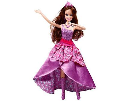 Boneca Barbie Princesa e a *Pop Star*