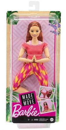 Boneca Barbie Articulada Feita Para Mexer Ruiva FTG80 MATTEL