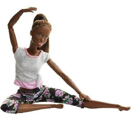Boneca Barbie Made To Move Articulada Yoga Morena Mattel - Boneca Barbie -  Magazine Luiza