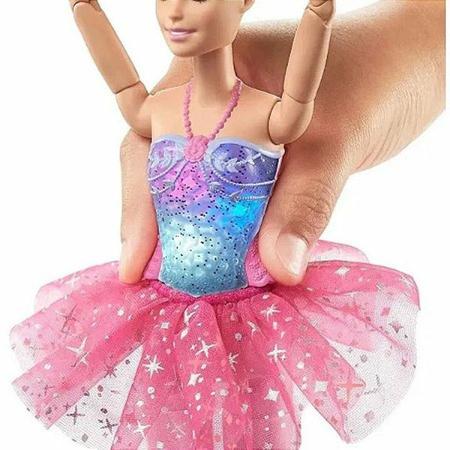 Boneca Barbie Bailarina Show de Luzes - Mattel - ARMARINHOS 3